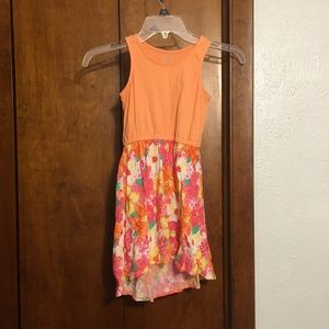 Girls high low summer dress